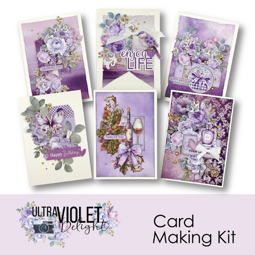 Uniquely Creative - Ultraviolet Delight - Card Making Kit