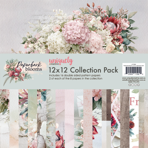 Uniquely Creative - Paperbark Blooms - 12x12 Collection Pack