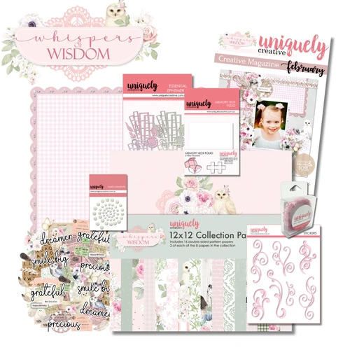 Uniquely Creative - Whispers Wisdom - Creative Kit