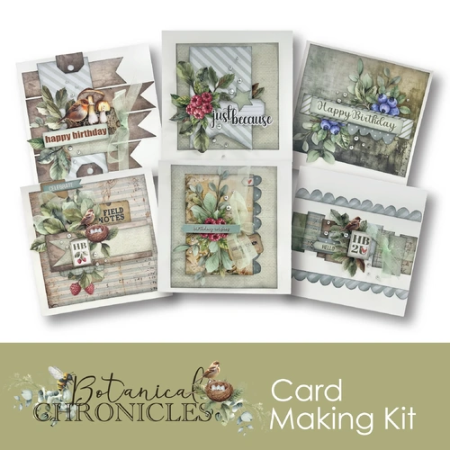 Uniquely Creative - Botanical Chronicles - Card Making Kit