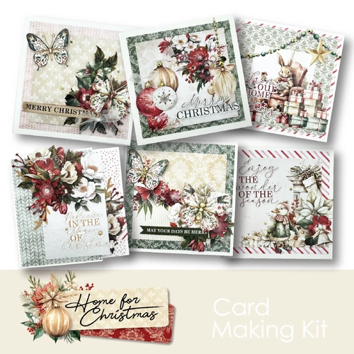 Uniquely Creative - Home for Christmas - Card Making Kit