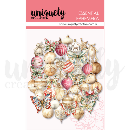 Uniquely Creative - Baubles & Butterflies - Ephemera