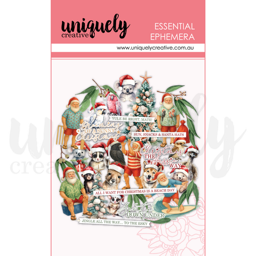 Uniquely Creative - Aussie Christmas - Ephemera