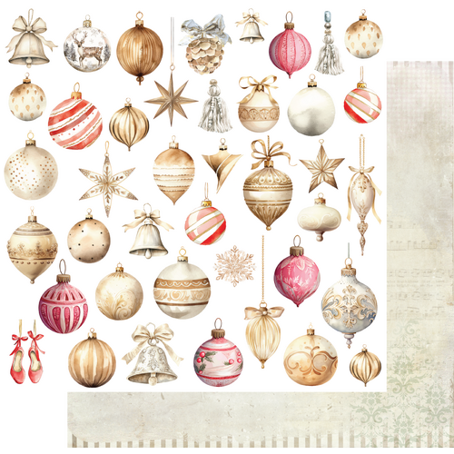Uniquely Creative - Home for Christmas - Vintage Baubles