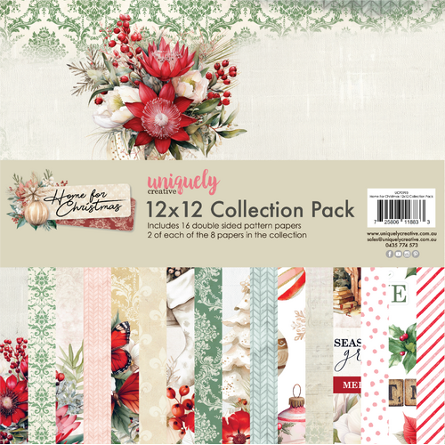 Uniquely Creative - Home for Christmas - 12x12 Collection Pack