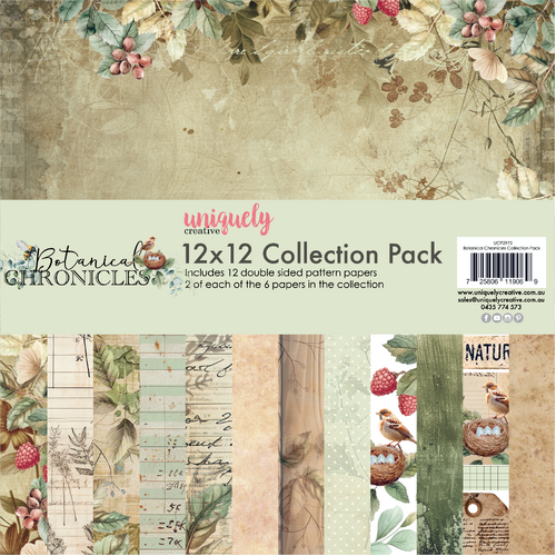 Uniquely Creative - Botanical Chronicles - 12x12 Collection Pack