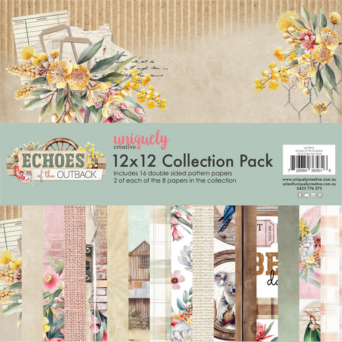 Uniquely Creative - Echoes of the Outback - 12x12 Collection Pack