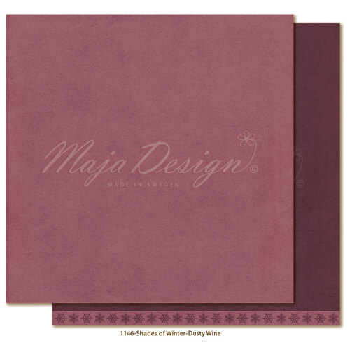 **Maja Design - Monochromes - Shades of  Winter - Dusty Wine
