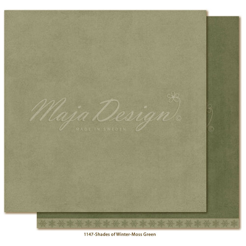 **Maja Design - Monochromes - Shades of  Winter - Moss Green