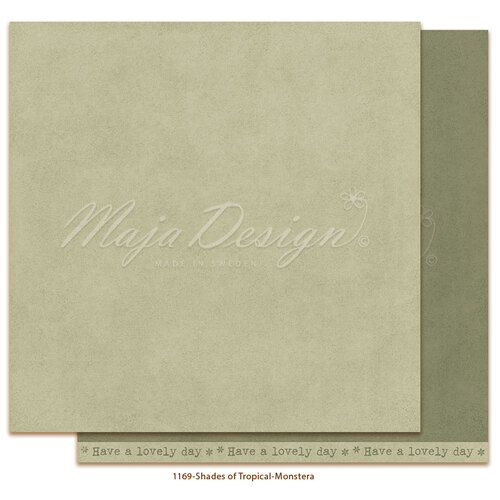 **Maja Design - Monochromes - Shades of Tropical - Monstera