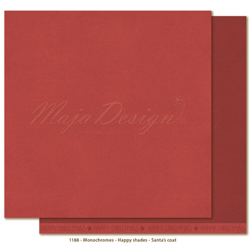 Maja Design - Monochromes - Shades of Happy - Santa's Coat