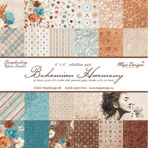 Maja Design - Bohemian Harmony - 6x6 paper pack