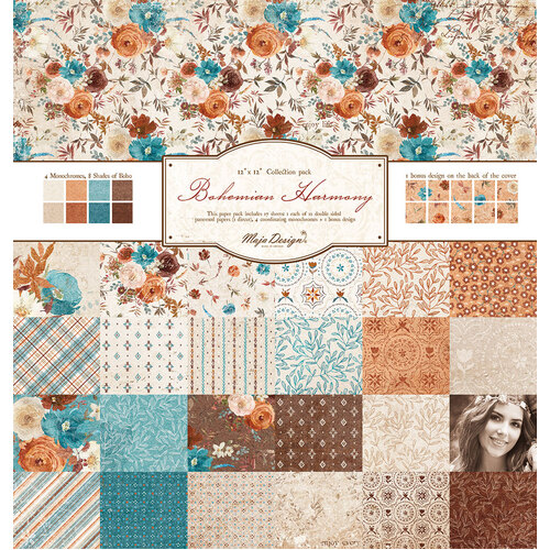 Maja Design - Bohemian Harmony - 12x12 paper pack
