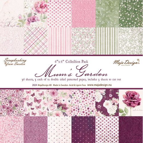 Maja Design - Mum's Garden - 6x6 paper pack