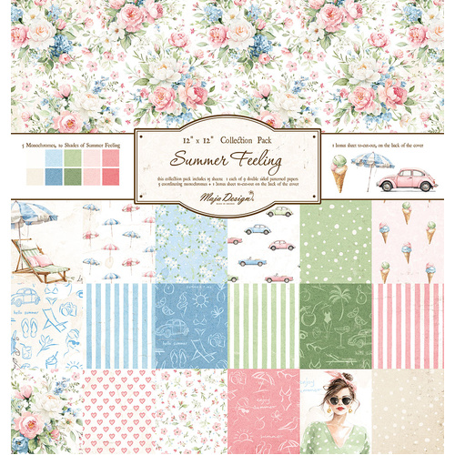 Maja Design - Summer Feeling - 12x12 paper pack