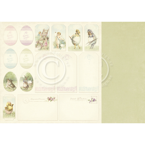 Easter Greetings - Tags
