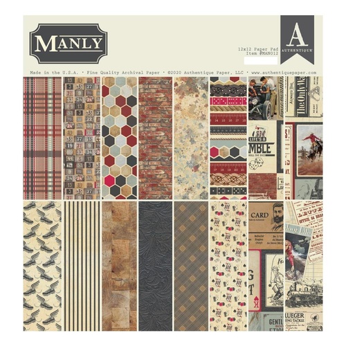 Authentique -Manly - 12x12 Collection Kit
