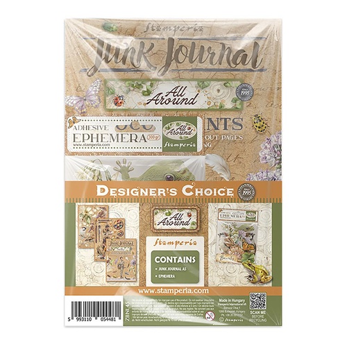 Stamperia - All Around - Junk Journal and Ephemera Bundle