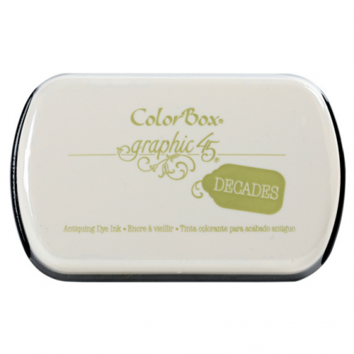 ColorBox Graphic45 Decades Dye Pad - Antique Moss