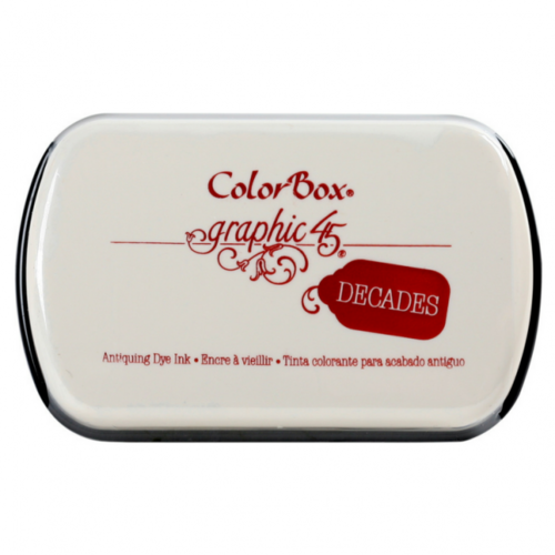 ColorBox Graphic45 Decades Dye Pad - Triumphant Red