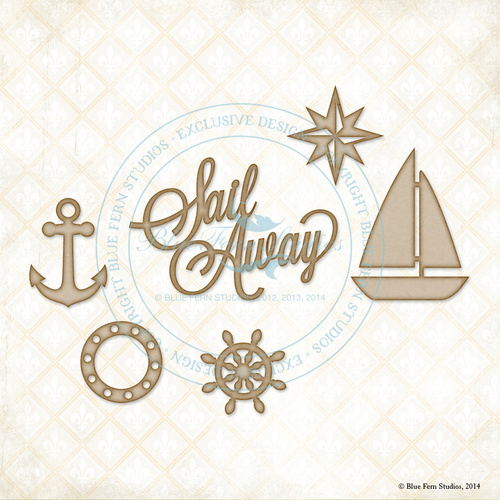 Sail Away - Chipboard