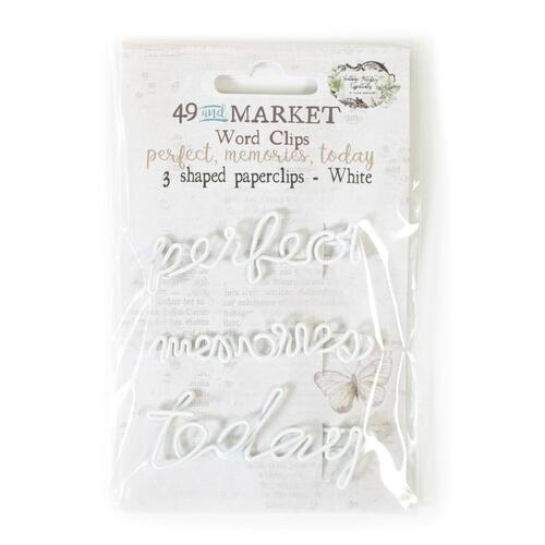 49 And Market - Vintage Artistry Essentials – Word Clips – White