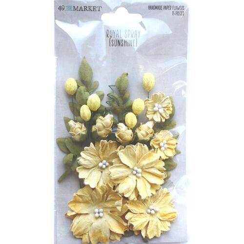 49 and Market - Royal Spray – Sunshine Paper Flowers