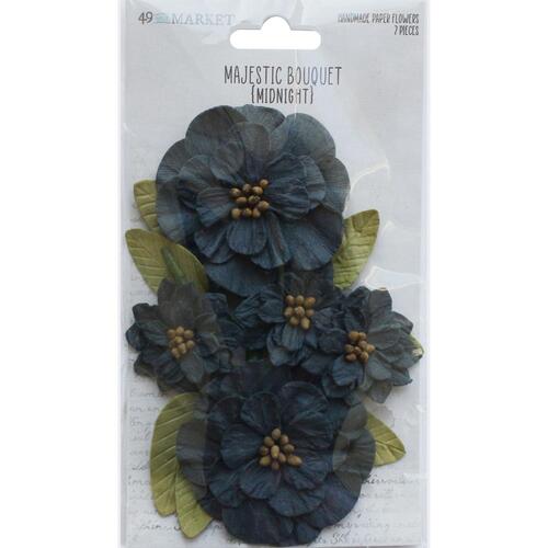 49 and Market - Majestic Bouquet – Midnight Paper Flowers