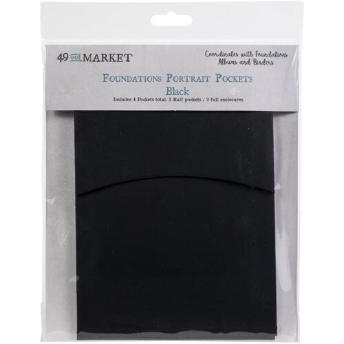 49 and Market - Foundations Portrait Pockets - Black