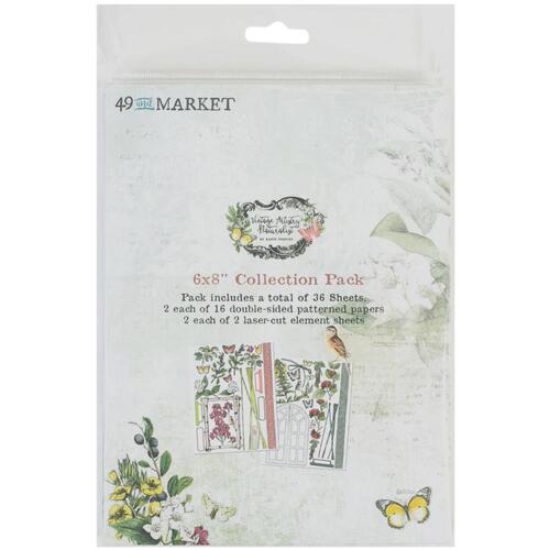 49 and Market - Vintage Artistry Naturalist – 6×8 Collection Pack