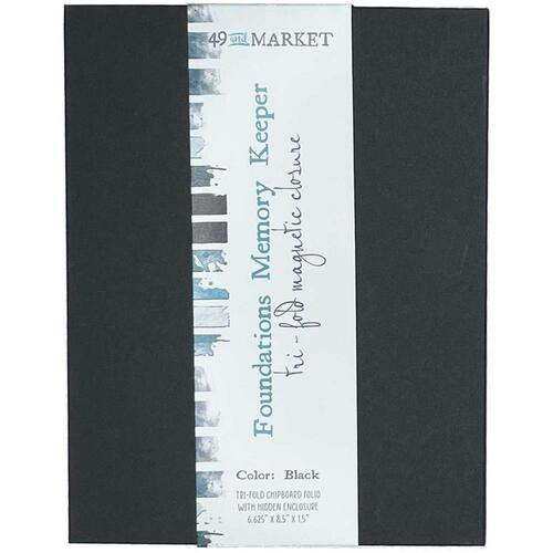 49 and Market - Foundations Memory Keeper – Black Tri-fold