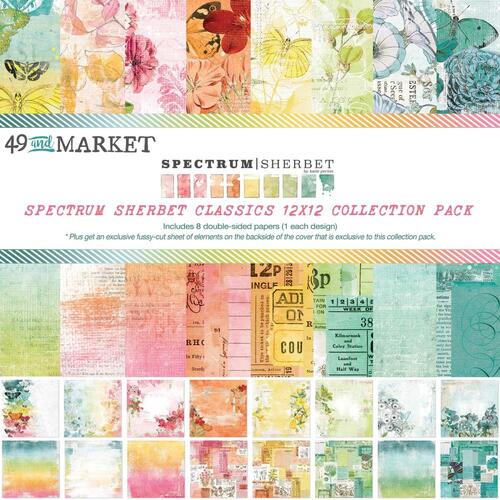49 and Market - Spectrum Sherbet Classics - 12x12 Collection Pack