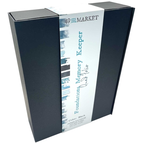 49 and Market - Foundations Memory Keeper Quad Folio – Black
