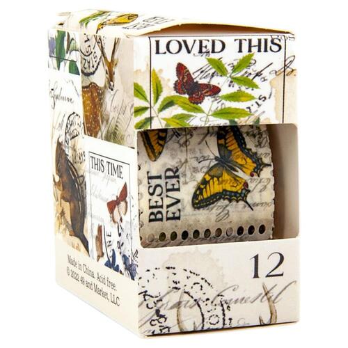 49 and Market - Curators Meadow - Washi Tape - Postage Stamp