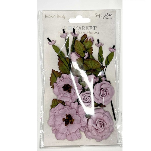 49 and Market - Nature's Bounty Paper Flowers – Soft Lilac
