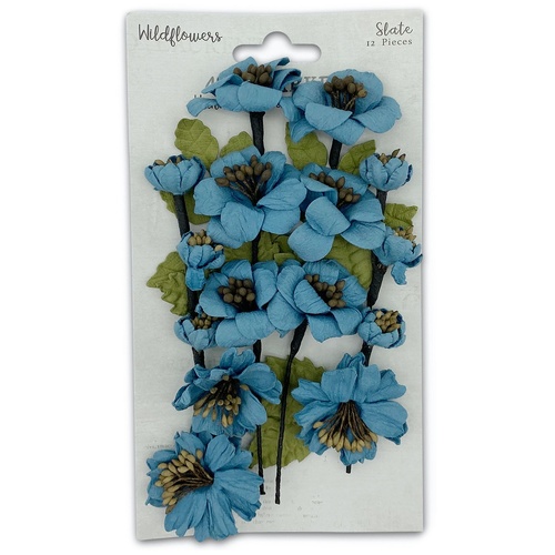 49 and Market - Wildflowers Paper Flowers – Slate