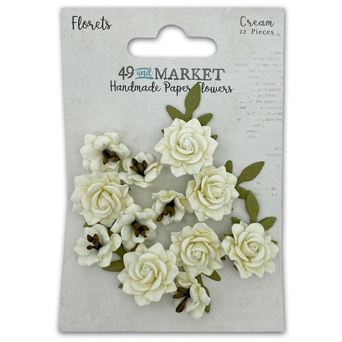 49 and Market - Florets Paper Flowers – Cream