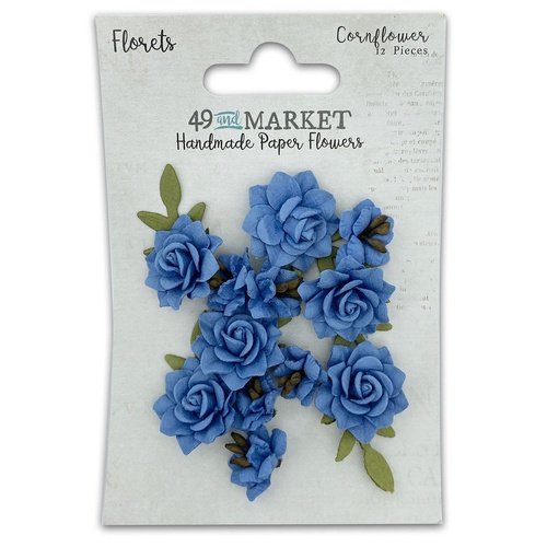 49 and Market - Florets Paper Flowers – Cornflower