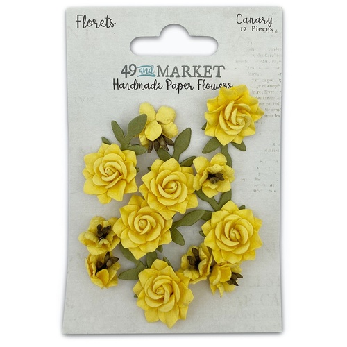 49 and Market - Florets Paper Flowers – Canary