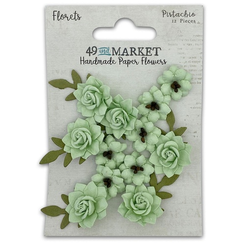 49 and Market - Florets Paper Flowers – Pistachio