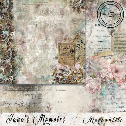 Blue Fern - Jane's Memoirs - Mercantile