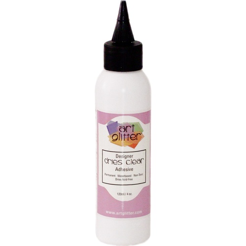 Art Glitter - Designer Dries Clear Adhesive 4oz