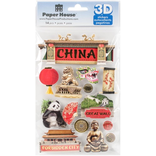 3D Stickers - China