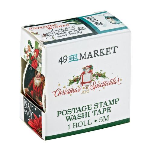 49 and Market - Christmas Spectacular - Postage Stamp Washi Tape