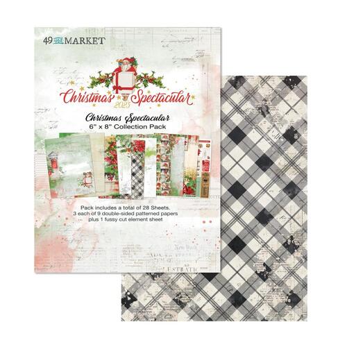 49 and Market - Christmas Spectacular - 6x8 Collection Pack