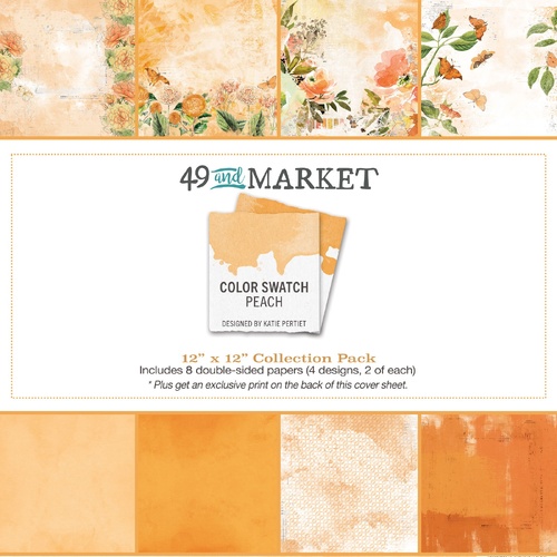 49 and Market - Color Swatch: Peach - 12x12 Collection Pack