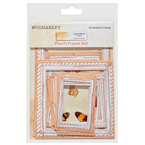49 and Market - Color Swatch: Peach - Frame Set