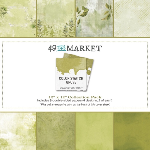 49 and Market - Color Swatch: Grove - 12x12 Collection Pack