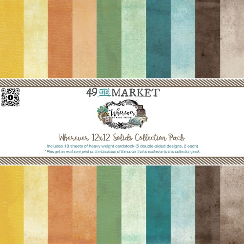 49 and Market - Wherever Colored Foundations - 12x12 Collection Pack
