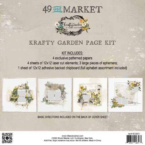 49 and Market - Krafty Garden - Page Kit